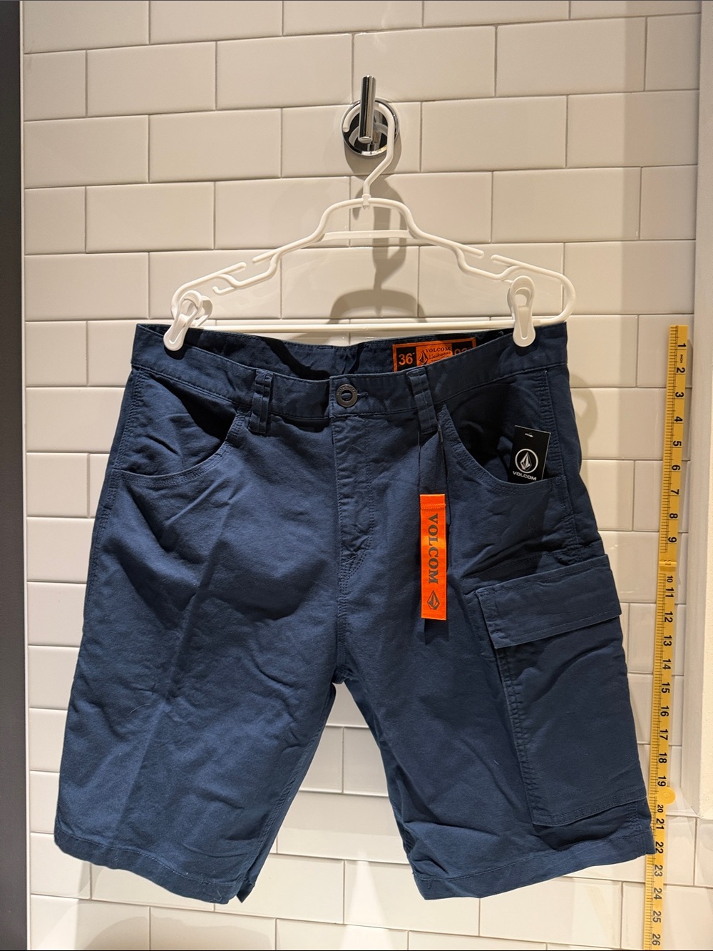 NWT 36 Volcom Men's Caliper Workwear Work Shorts - Picture 4 of 6